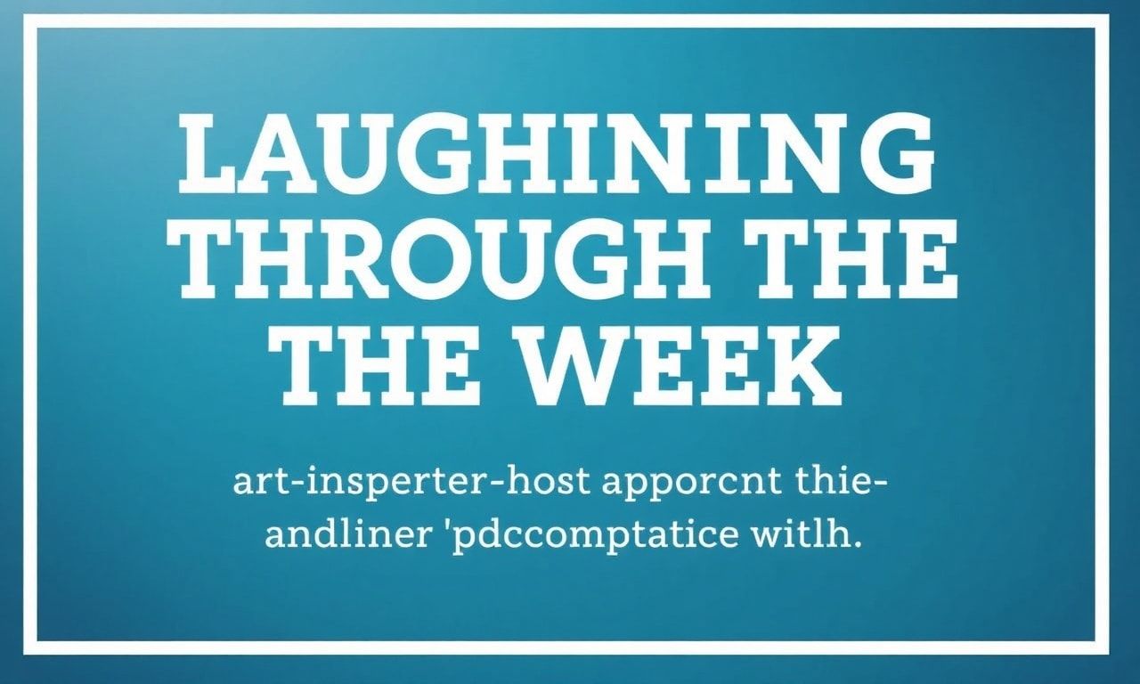 Laughing Through the Week: Your Guide to Art-Inspired Comedy Nights