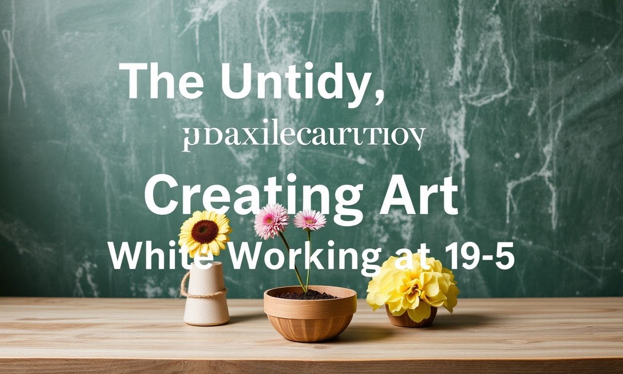 The Untidy, Beautiful Reality of Creating Art While Working a 9-to-5
