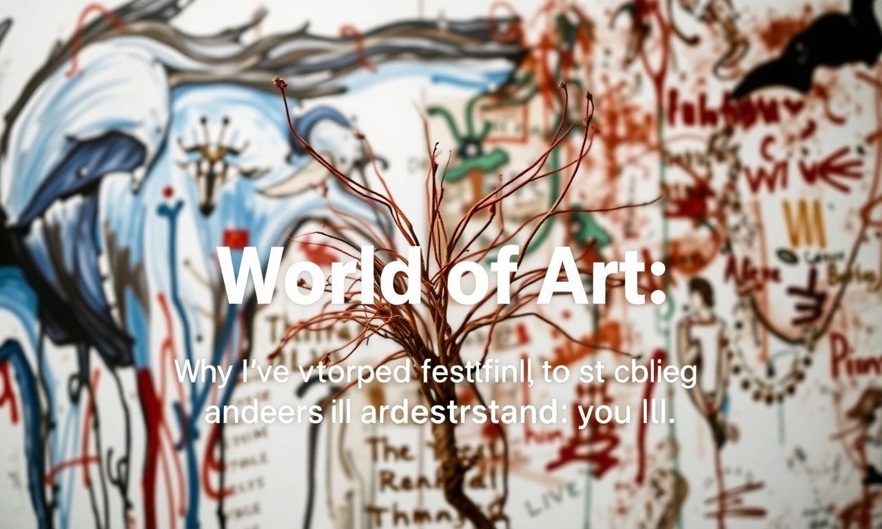 The Chaotic, Beautiful World of Art: Why I've Stopped Pretending to Understand It All