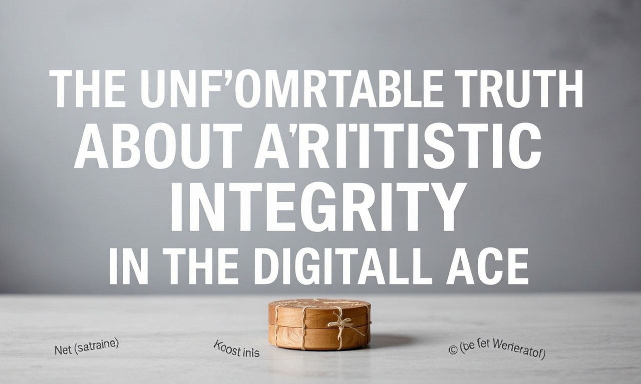 The Uncomfortable Truth About Artistic Integrity in the Digital Age