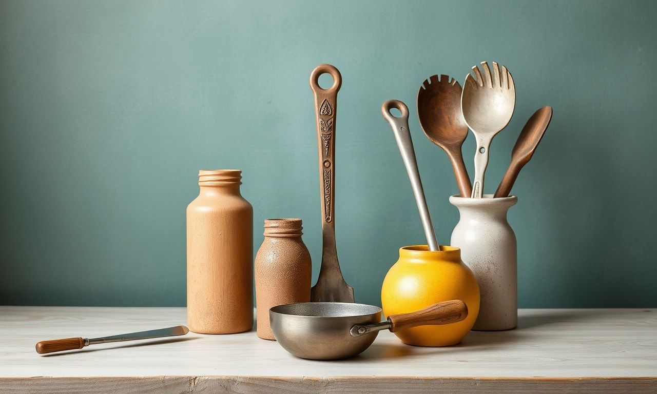 Unlikely Art: Creative Ways to Repurpose Old Kitchen Tools