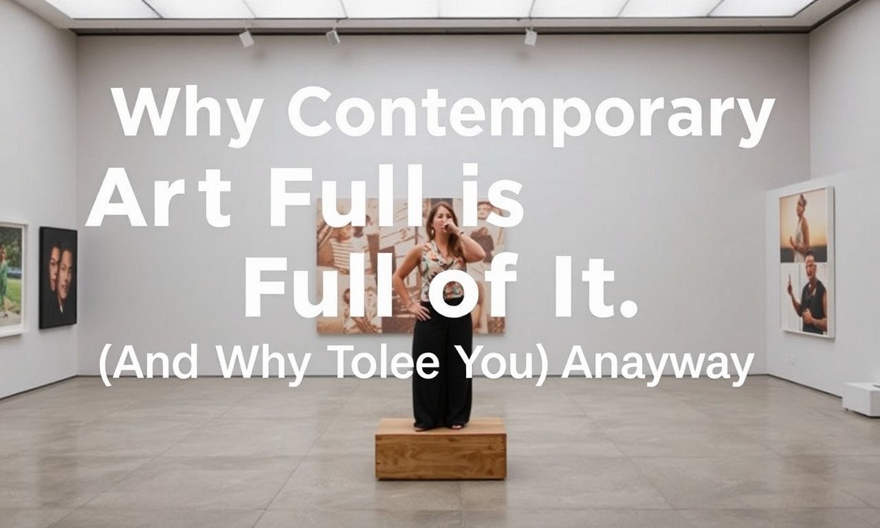 Why Contemporary Art is Full of It (And Why I Love It Anyway)