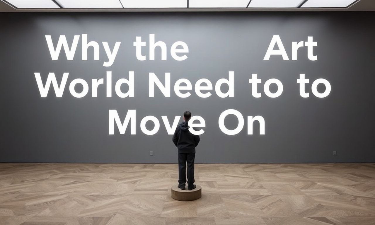 Why the Art World Needs to Move On